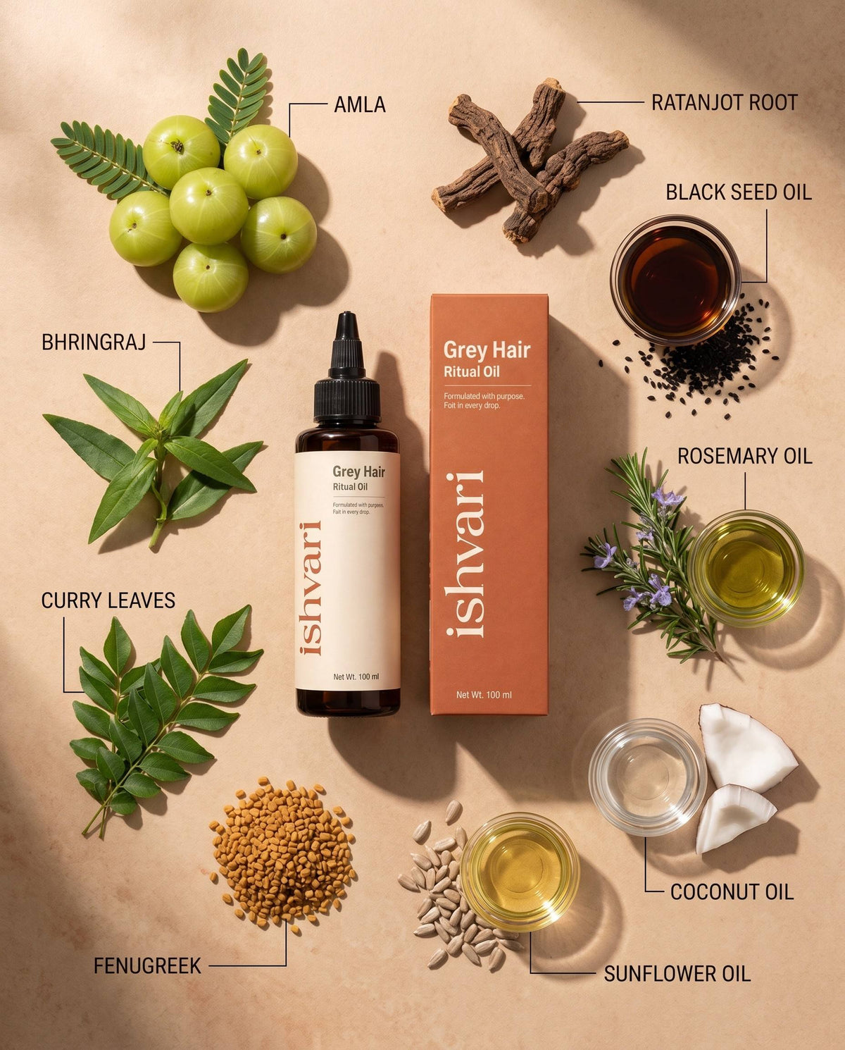Grey Hair Ritual Oil
